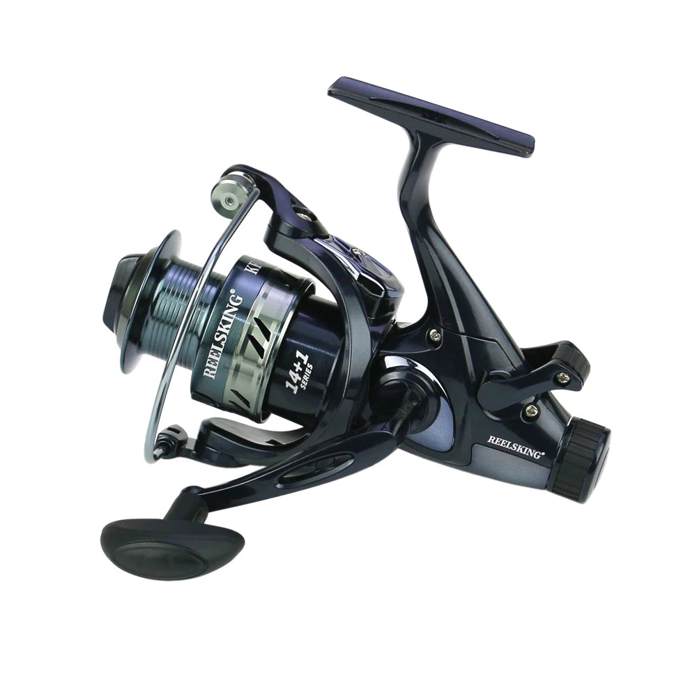 Max 8-25KG Drag 14+1 BB Carp Front Rear Double Brake Spinning Fishing Reel Metal Spool fishing tools fishing reel saltwater
