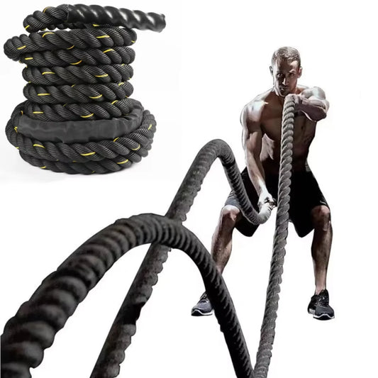 Weighted Jump Rope Gym Outdoor  Fitness Exercise Physical Training Battle Rope Battling Strength Training Fitness Rope