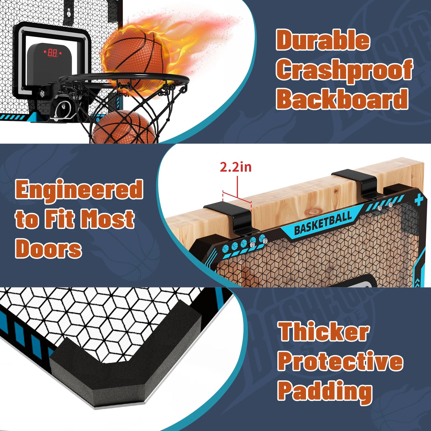 Basketball frame shooting wall mounted non perforated children's small basketball frame indoor and outdoor children's shooting m